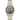 Seiko 37MM Grey Dial Gold-Tone and Stainless Steel Bracelet Watch