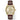 Seiko 40MM Essentials Collection Quartz Day/Date Calendar Watch in Gold Finish Stainless Steel