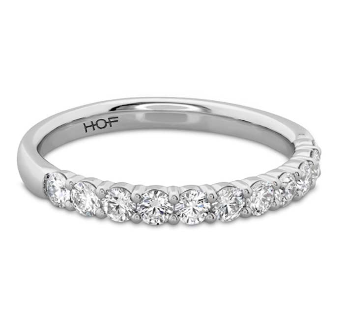 Hearts On Fire Signature 11-Stone Wedding Band in 18K White Gold