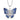 Le Vian Butterfly Pendant featuring Denim Ombré Sapphires in 14K Vanilla Gold