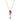 Le Vian Pink Multicolor Mixed Shape Drop Pendant in 14K Strawberry Gold