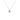 Estate Diamond Teardrop Pendant Necklace in 14K White Gold