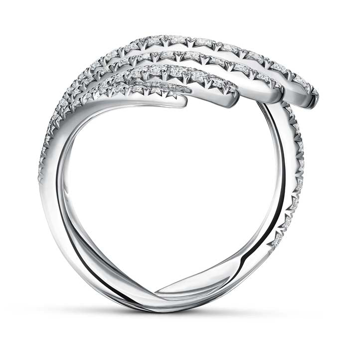 Hearts On Fire Vela Cocktail Ring in 18K White Gold