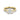 Vlora Harmony Oval Diamond Engagement Ring Semi-Mounting in 14K Yellow Gold