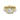 Vlora Diamond Frame Pavé Engagement Ring Semi-Mounting in 14K Yellow Gold