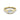 Vlora Horizon Solitaire Oval Bezel Engagement Ring in 14K Yellow Gold