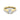 Vlora Graceful Oval Solitaire Engagement Ring Mounting in 14K Yellow Gold