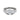 Vlora Embrace Oval Trilogy Engagement Ring Semi-Mounting in Platinum