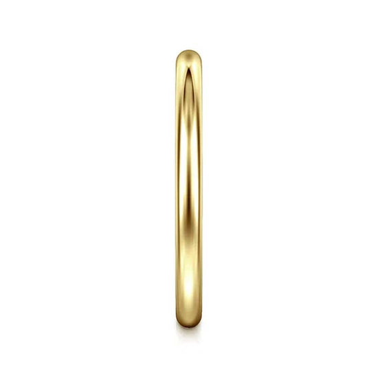 Gabriel & Co. Rounded Wedding Band in 14K Yellow Gold