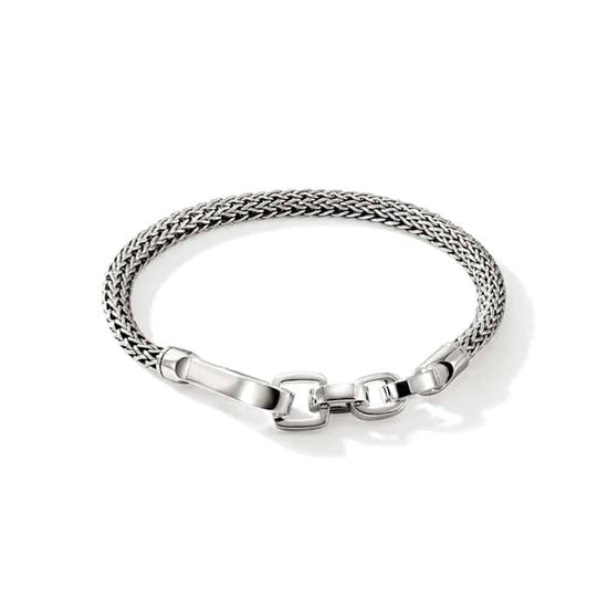 John Hardy 5MM Hook Clasp Bracelet in Sterling Silver