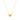 Mountz Collection 18” Puffed Heart Pendant Necklace in 14K Yellow Gold