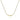 Gabriel & Co. 17" Graduating "Bujukan" Bead Curved Bar Necklace in 14K Yellow Gold