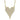 Shy Creation "Amor" Classic Diamond Pavé Heart Pendant in 14K Yellow Gold