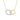 Mountz Collection Diamond Oval Link Pendant Necklace in 14K Yellow Gold
