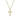 Gabriel & Co. 17.5" Twisted Rope Cross Pendant Necklace in 14K Yellow Gold