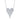 Shy Creation "Amor" Large Diamond Pavé Heart Pendant in 14K White Gold