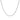 Gabriel & Co. Square Wheat Chain Necklace in Sterling Silver