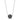 Mastoloni 18" 8-9mm Black Tahitian Pearl Floating Necklace in 14K White Gold
