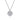 Gabriel & Co. Bujukan Diamond Heart Pendant Necklace in Sterling Silver