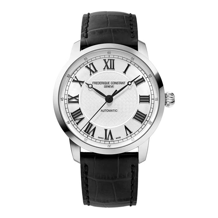 Frederique Constant 39mm Classics Premier Limited Edition Automatic Watch with Silver Dial in Stainless Steel