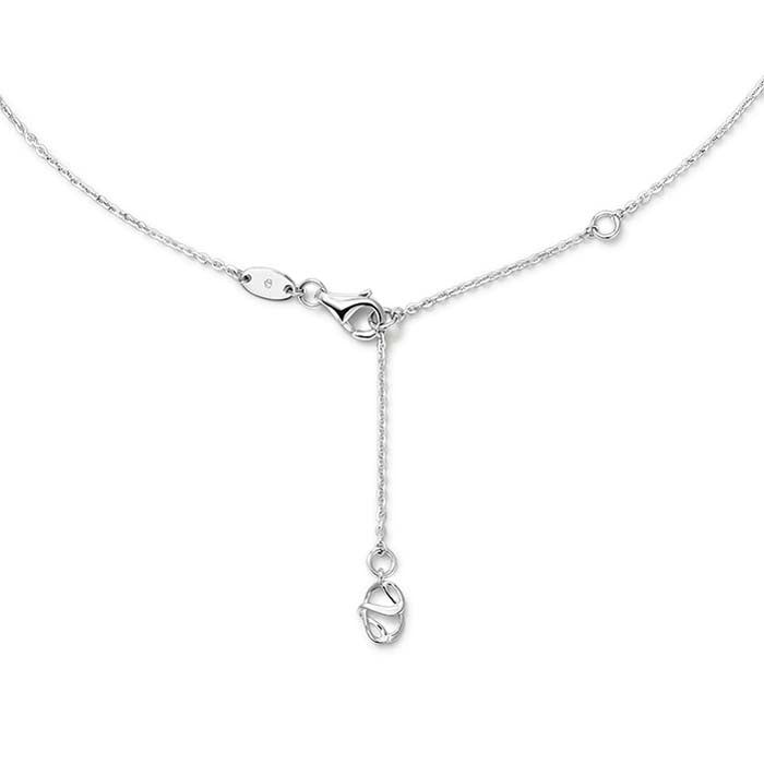 Hearts On Fire .50CTW VELA French Cut Pavé Diamond Pendant Necklace in 18K White Gold