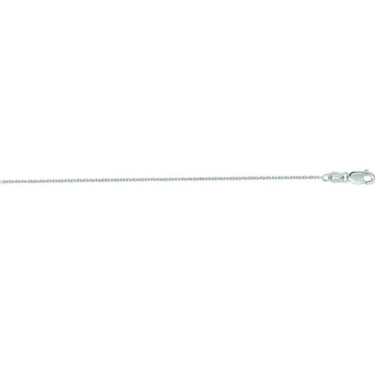 Mountz Collection 16" Cable Chain in 14K White Gold