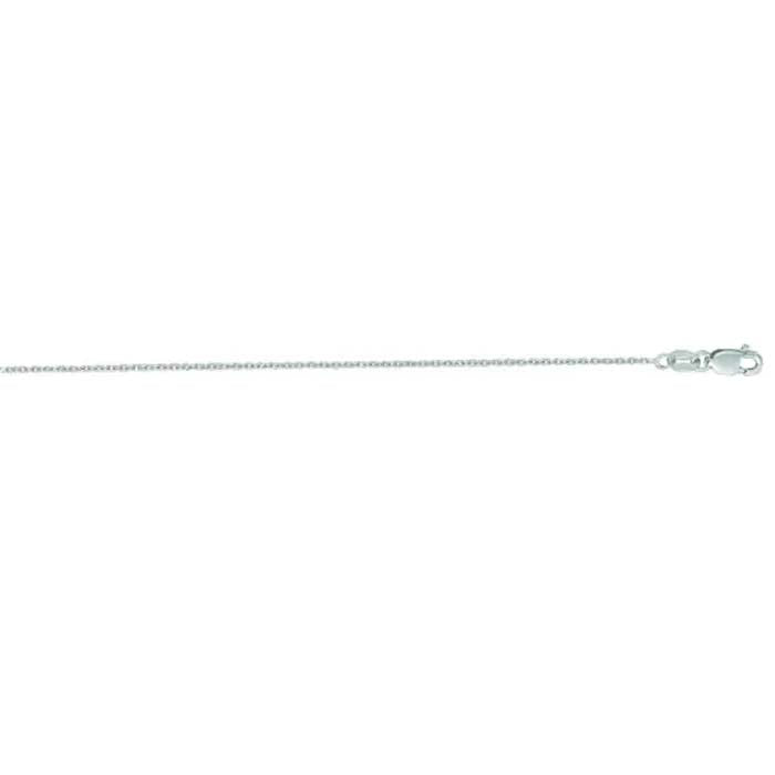 Mountz Collection 20" Cable Chain in 14K White Gold