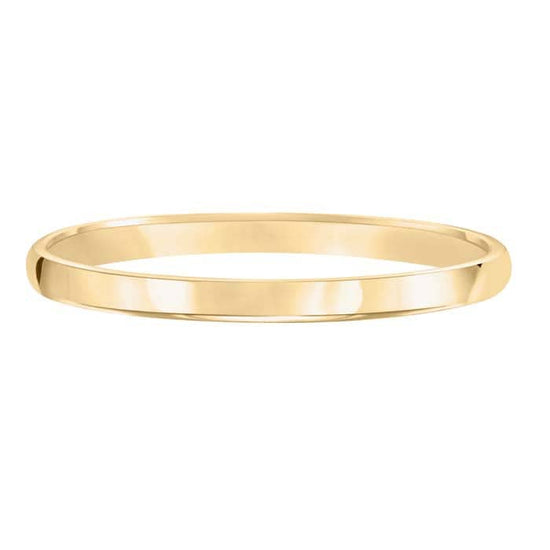 Goldman Sz5 2MM Low Dome Wedding Ring in 14K Yellow Gold - Size 5