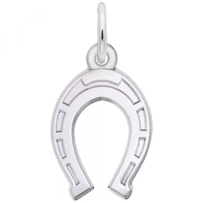 Load image into Gallery viewer, The Lucky Horseshoe Charm is a ringer. Perfect for those who...

