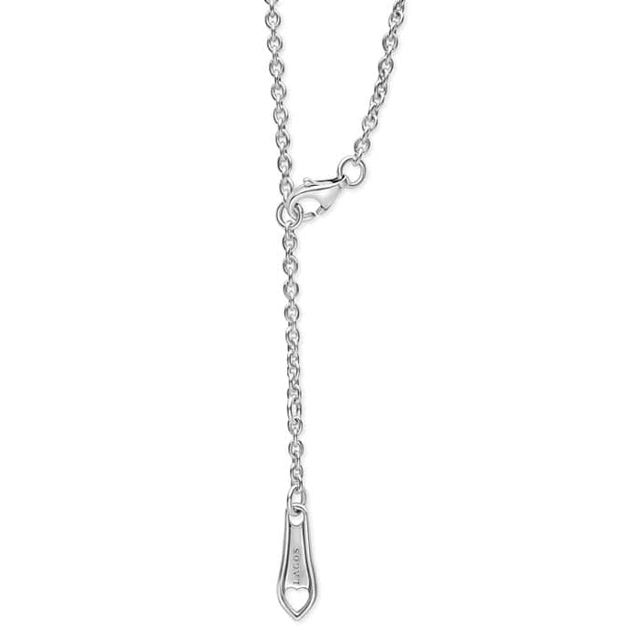Load image into Gallery viewer, LAGOS Diamond Pendant Necklace in Sterling Silver and 18K Yellow Gold
