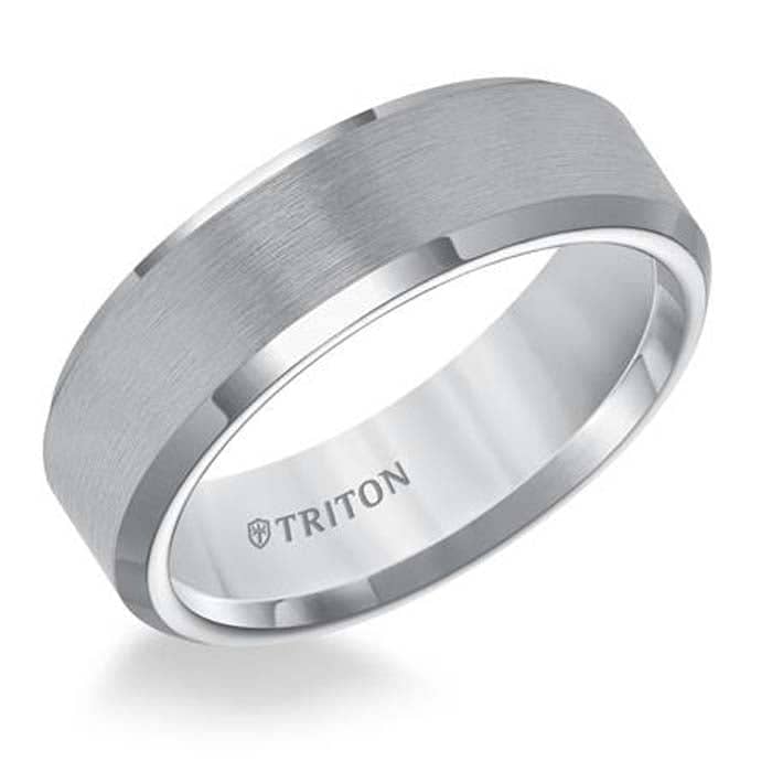 Load image into Gallery viewer, Triton Men&amp;#39;s 6MM Comfort-Fit Tungsten Carbide Wedding Band
