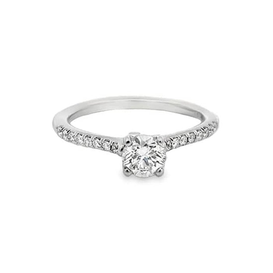 Mountz Collection Complete Engagement Ring in 18K White Gold