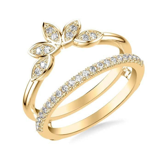 Load image into Gallery viewer, Goldman .27CT Diamond Ring Enhancer in 14K Yellow Gold
