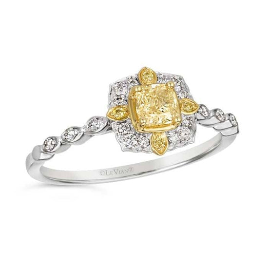 Le Vian Ring featuring Sunny Yellow and Vanilla Diamonds in 14K Honey and Vanilla Gold
