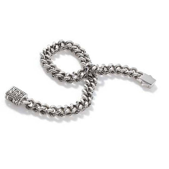 John Hardy Men's 7MM Curb Link Classic Chain Bracelet in Sterling Silver