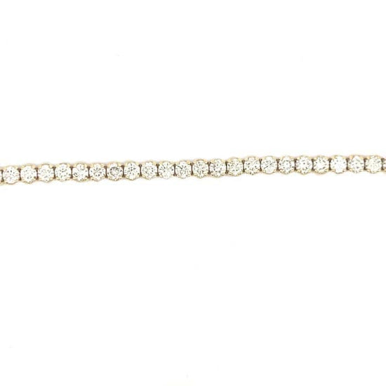 Load image into Gallery viewer, Mountz Collection 7.0CTW 7&amp;quot; Diamond Straightline Bracelet in 14K Yellow Gold
