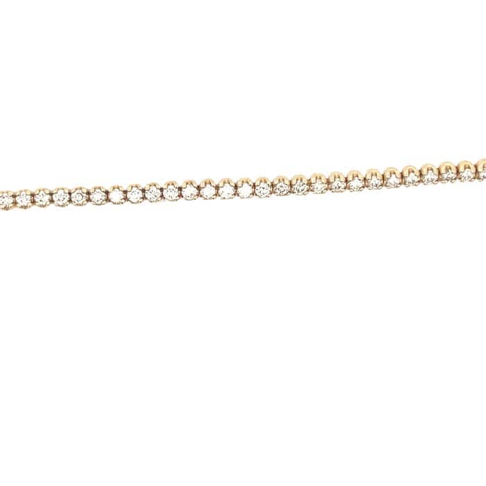 Mountz Collection 3.0CTW Diamond Straightline Bracelet in 14K Yellow Gold