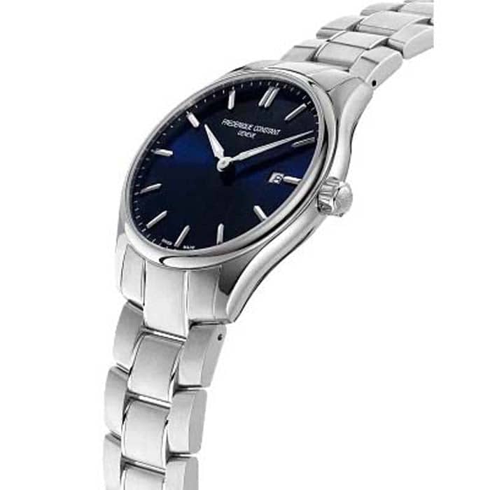 Frederique 40MM Constant Classic Quartz Watch in Stainless Steel