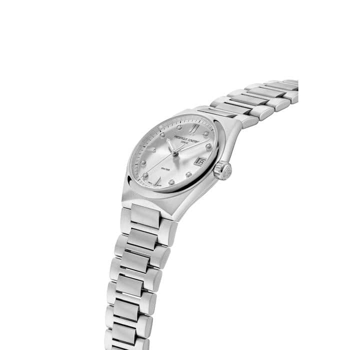 Load image into Gallery viewer, Frederique Constant 31mm Highlife Ladies Quartz Watch with Silver Diamond Dial in Stainless Steel
