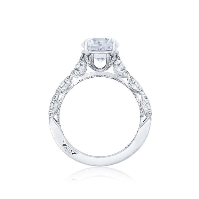 Tacori .39CTW "Petite Crescent" Engagement Ring Mounting in Platinum