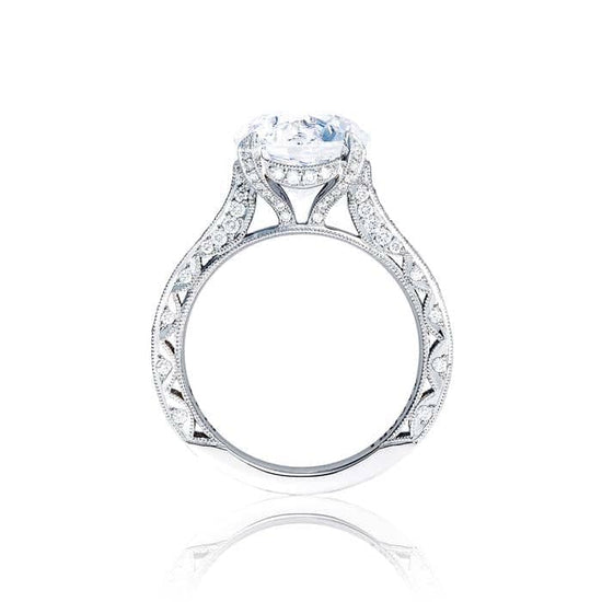 Load image into Gallery viewer, Tacori Classic Crescent RoyalT Round Solitaire Engagement Ring Semi-Mounting in Platinum
