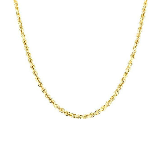 Load image into Gallery viewer, Estate 18&amp;quot; Rope Chain in 14K Yellow Gold
