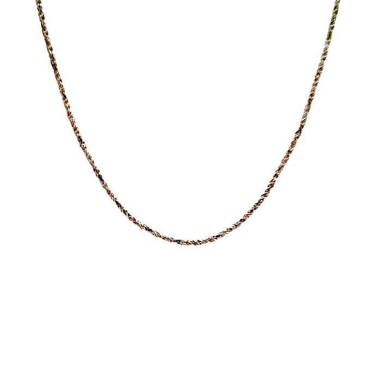 Load image into Gallery viewer, Estate 18&amp;quot; Rope Chain Necklace in Sterling Silver

