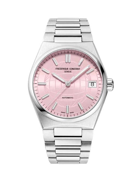 Load image into Gallery viewer, Frederique Constant 34mm Highlife Ladies Automatic Watch with Pink Dial in Stainless Steel
