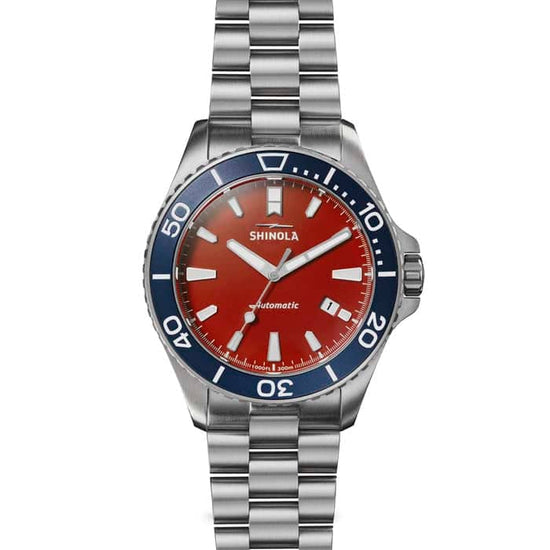 Load image into Gallery viewer, Shinola 43MM &amp;quot;The Harbor Monster&amp;quot; Automatic Stainless Steel Watch

