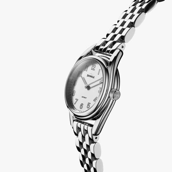 Shinola 30MM Derby Stainless Steel Watch