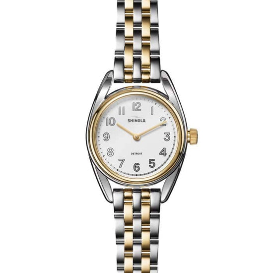 Shinola 30MM Derby Two-Tone Stainless Steel Watch