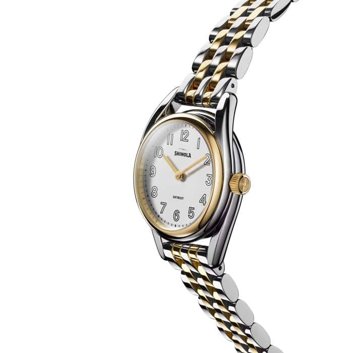 Shinola 30MM Derby Two-Tone Stainless Steel Watch