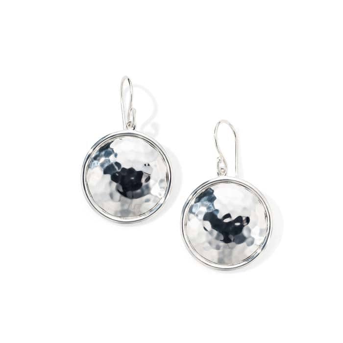 Load image into Gallery viewer, Ippolita Classico Medium Goddess Dome Earrings in Sterling Silver
