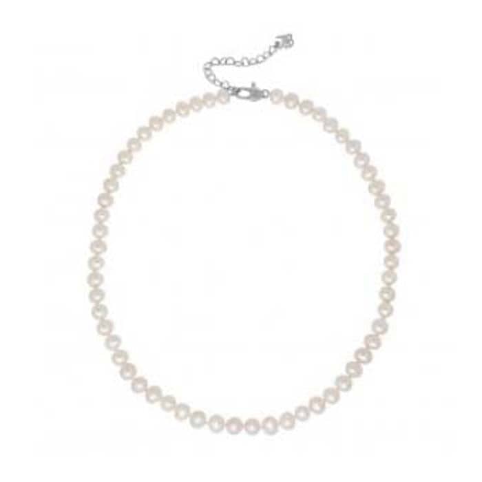 Honora Girls Pearl Necklace in Sterling Silver
